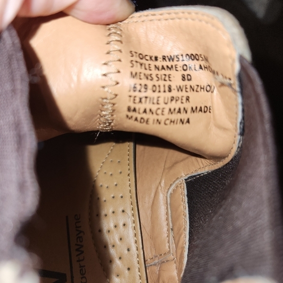 RW by Robert Wayne Men's Boots Size 8d Light Brown/Tan - Picture 3 of 5